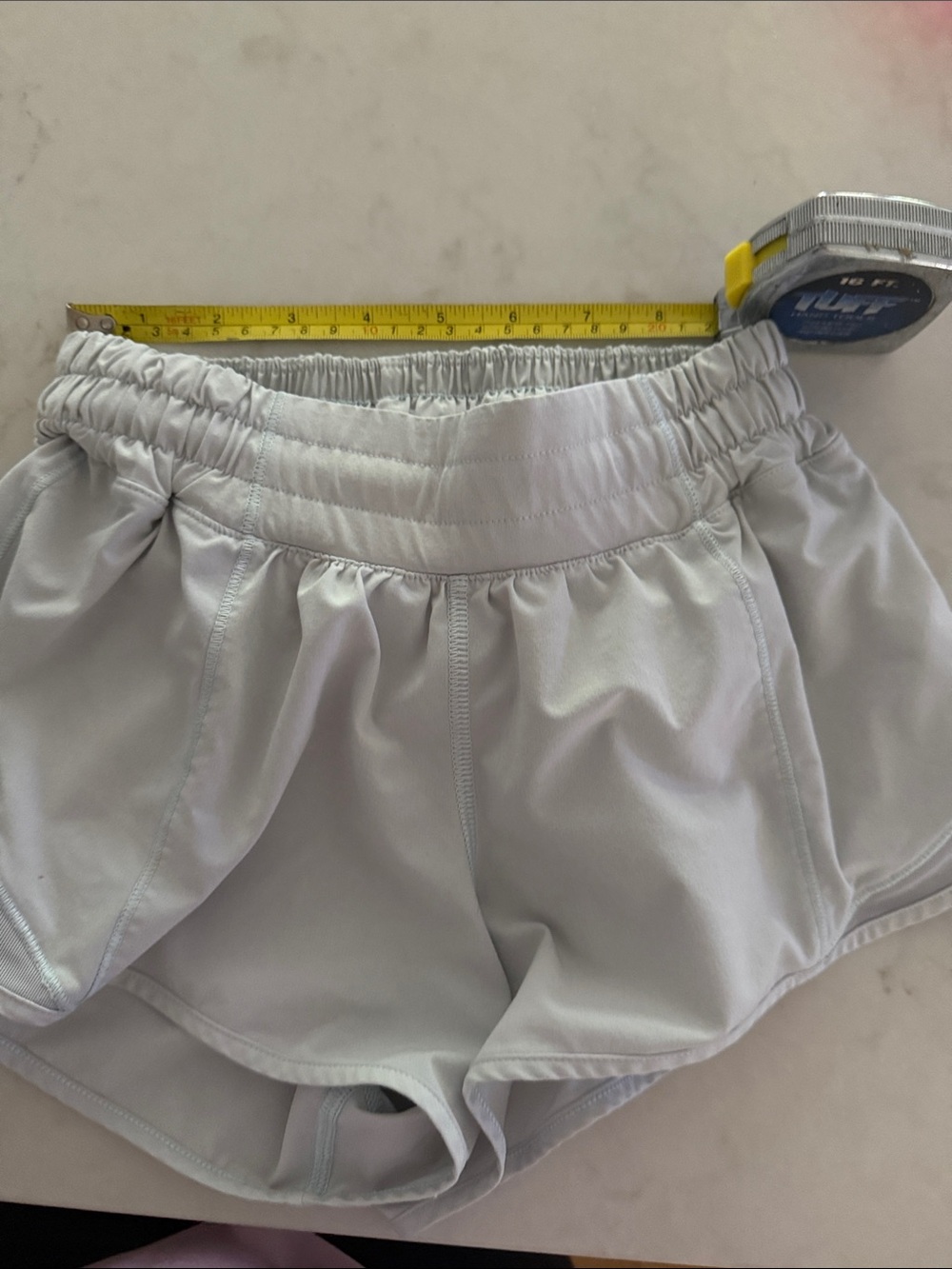 lululemon athletica Light Gray Athletic Shorts